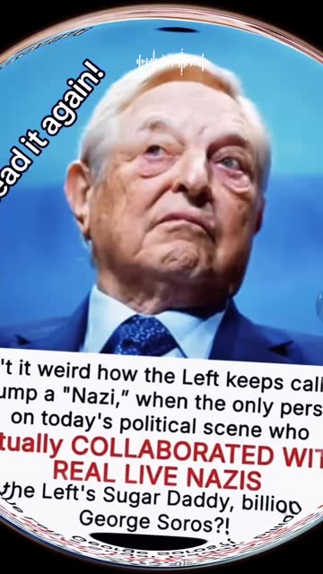 George Soros - War Pig (Khazarian Ashkenazi aka Nazi Zionist)