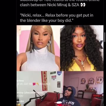 Something huge is stirring in the Rap Industry. 👀 Nicki Minaj gonna snitch