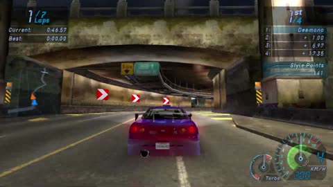 NFS Underground Ep.93 - SEVEN LAP RACE??