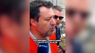 Italy's Salvini criticizes France's Macron over troops in Ukraine