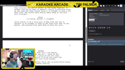 I started a SCREENPLAY!