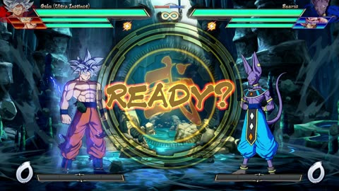 Ultra Instinct Goku Vs Beerus Full Fight | Dragon Ball Fighter Z PC Gameplay