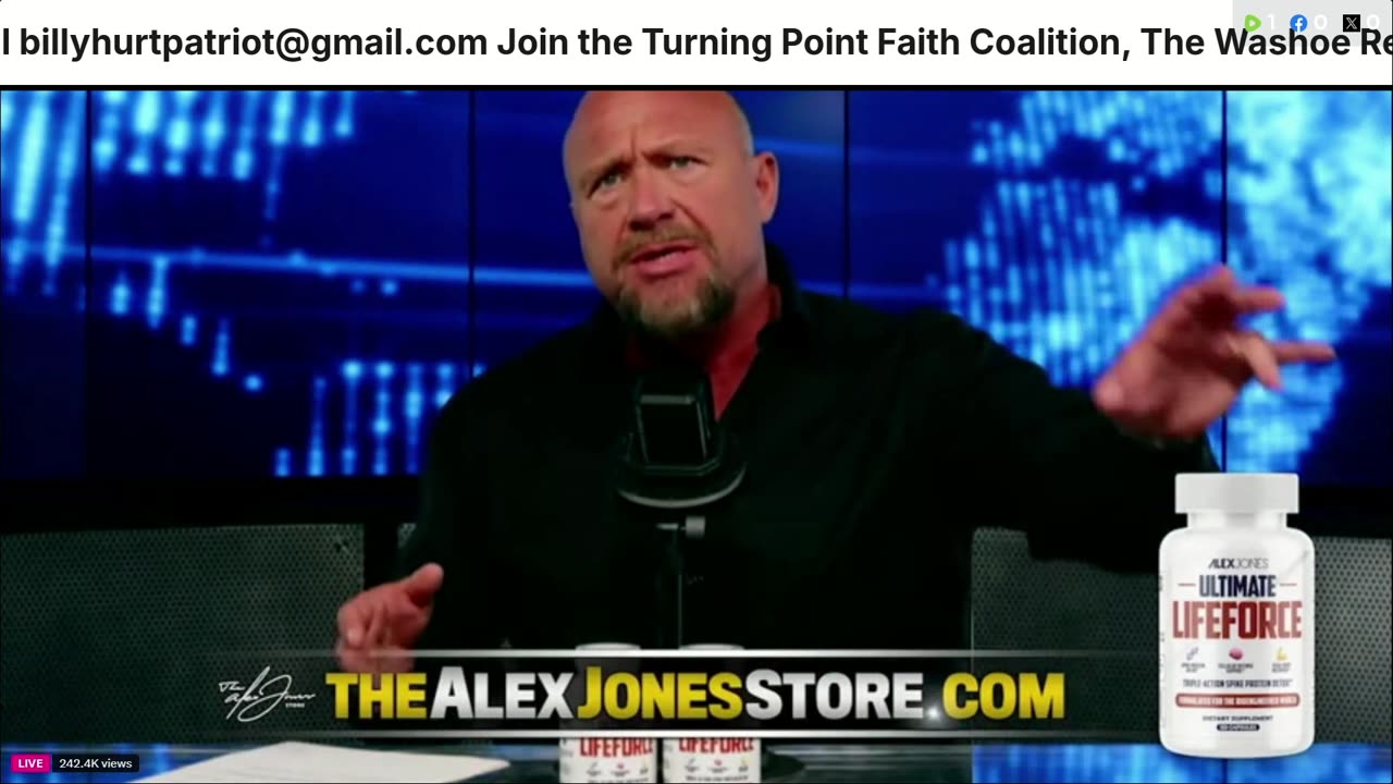 Alex Jones, Info Wars, 05/28/2025