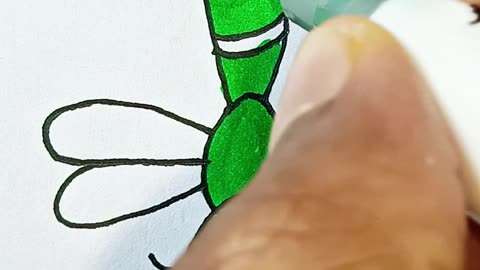 Dragonfly drawing