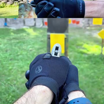 最重的扳机 #国外合法拍摄国内请勿模仿 #武器科普 #实弹射击 #男人减速带 #靶场射击