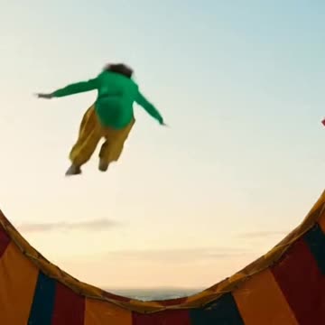 Circus Clown Shot From a Giant Cannon — The Distance Is Unreal!