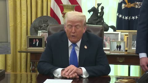 President Trump says he'll pay the astronauts their due overtime pay if he has to...