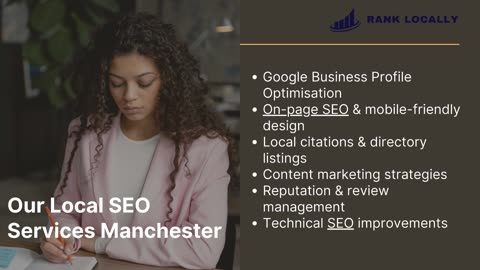 Rank locally local seo service ; manchester