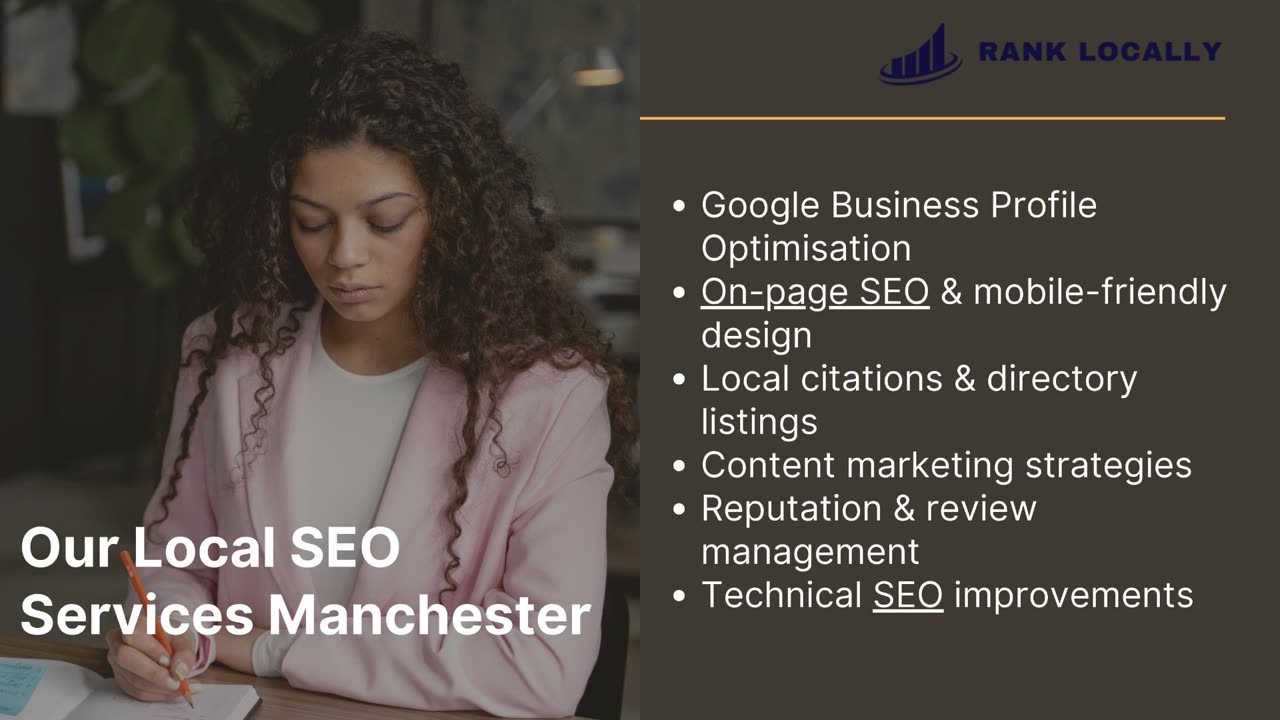 Rank locally local seo service ; manchester