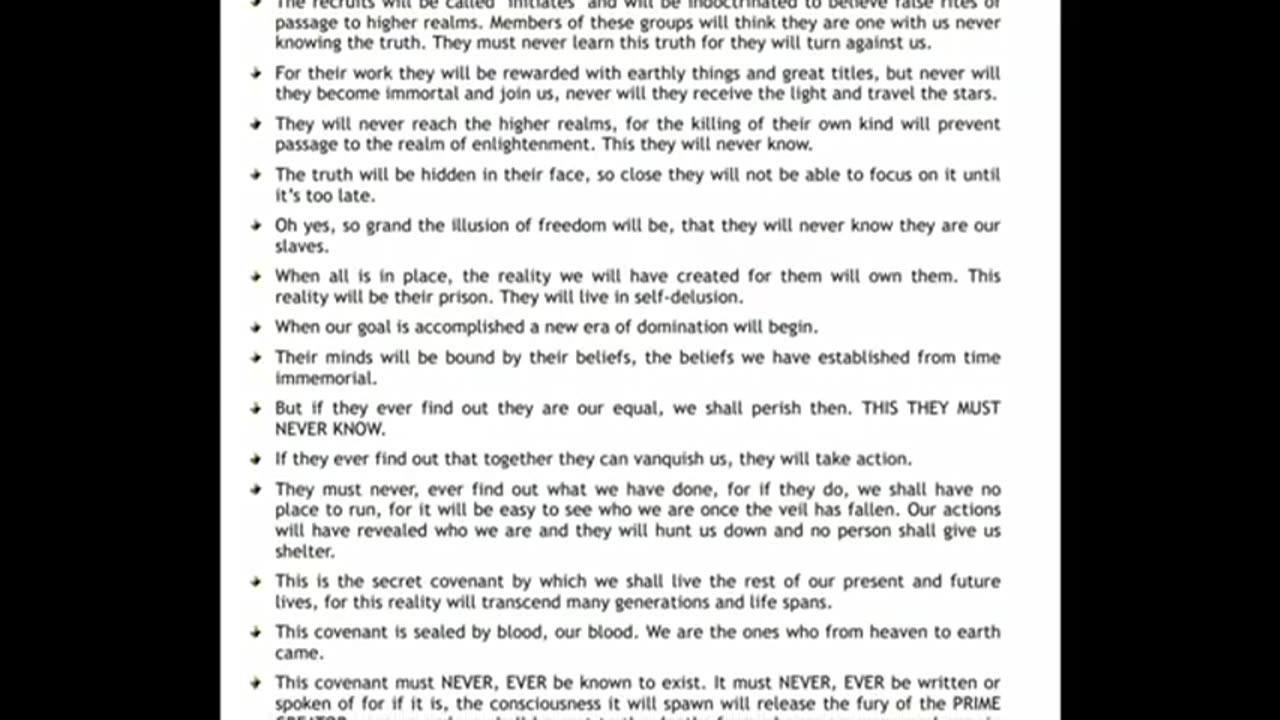 This Explains Everything (Video) – The Secret Covenant