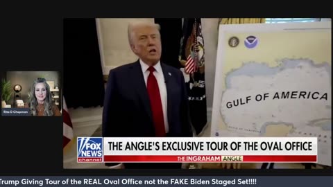 Trump Gives Tour To Oval Office