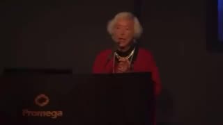 One Hell of a DISTURBING Freudian slip “The babies we eat…” Barbara Marx Hubbard