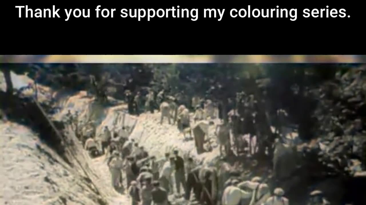 Defending the Homeland Youth in Trenches 1944 #ColourisedHistory