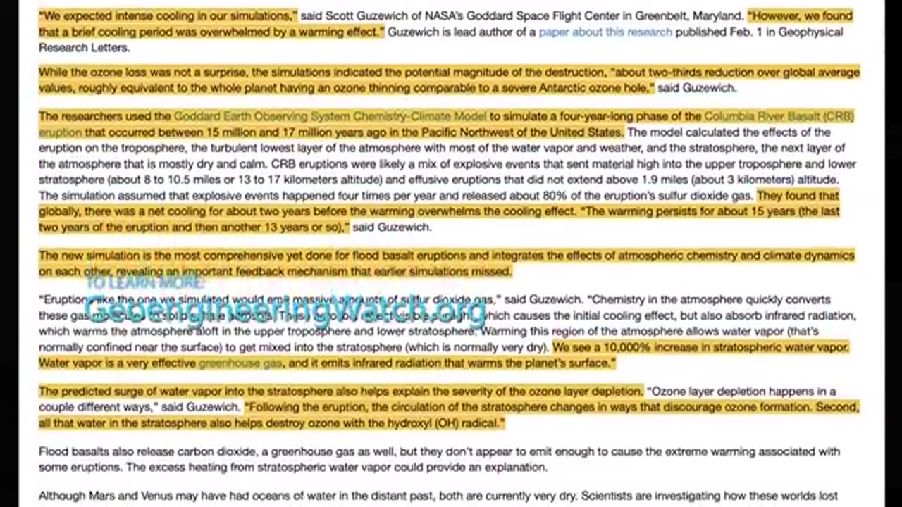 Is It Game Over? New NASA Report