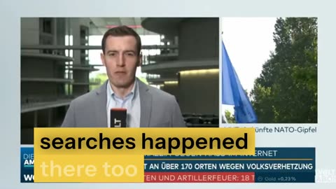 🚨🇩🇪 OVER 170 HOUSE RAIDS IN 1 DAY‼️