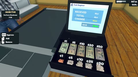 Supermarket Simulator
