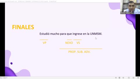 ADC SEMESTRAL PARALELO 2025 | Semana 16 | Lenguaje