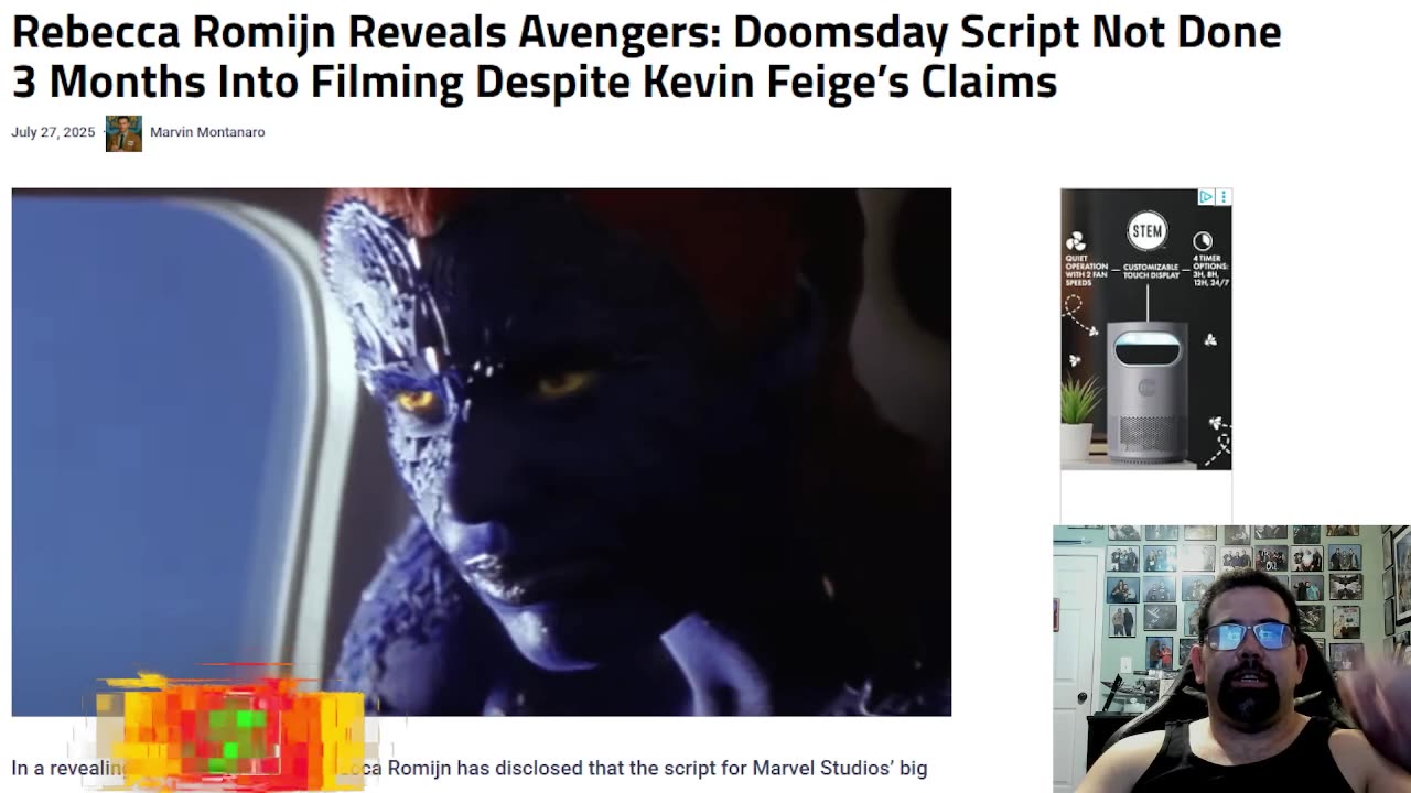 Rebecca Romijin Talks About Next Avengers Movie Productions