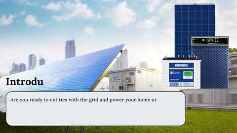 Step-by-Step Setup of an Off-Grid Power System for Beginners