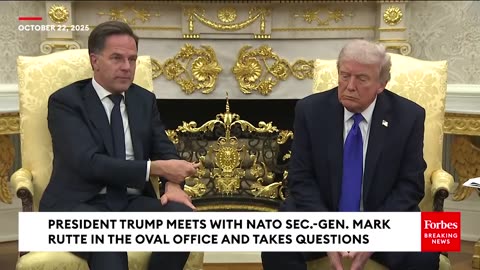 Trump Takes Questions From Reporters As East Wing Of White House Is Demolished