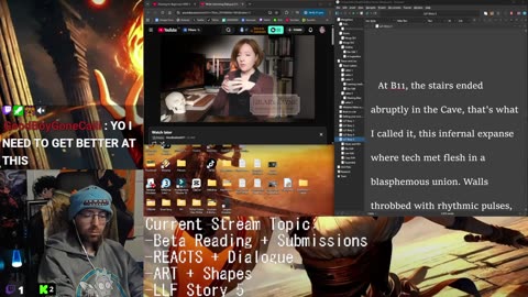 Beta Reading + REACTS + Commentary + Wheel of Time! Writing: Dialogue | Drawing: Shapes | Blue Horror Stories #5 PREMIERE !Subreddit