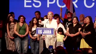 Jara pledges immigration control, banking transparency to stop crime