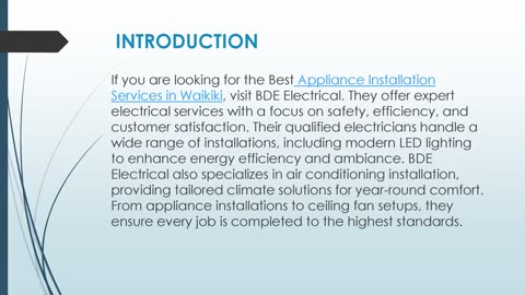 Best Appliance Installation Services in Waikiki