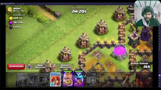 clash of clan livestreamts