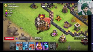 clash of clan livestreamts