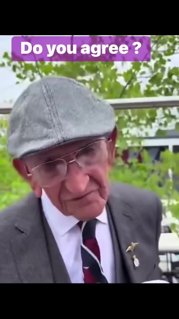 British WWII veteran: “To be honest with you, this is not the country I fought for.”