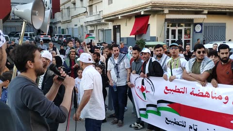 مسيرة الأواني للتنديد بالتجويع الممنهج على سكان غزة طنجة 11 05 2025 نحتج