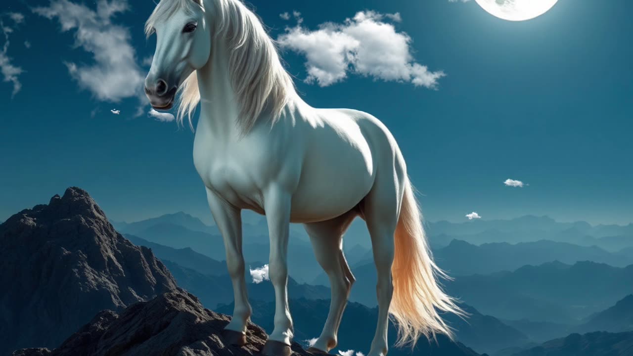 The White Stallion