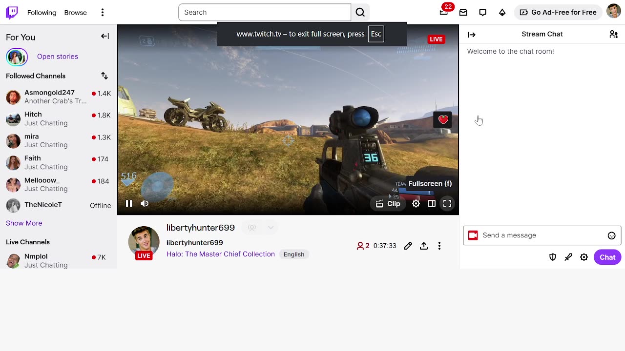 Halo 5 Live Stream