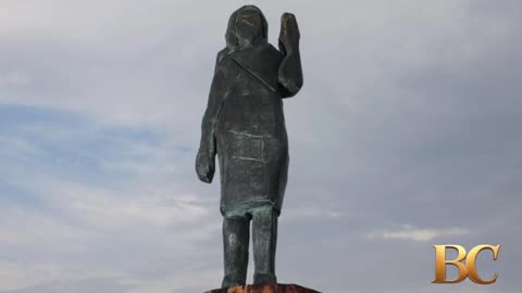 Melania Trump statue cut off at feet, stolen from her native Slovenia