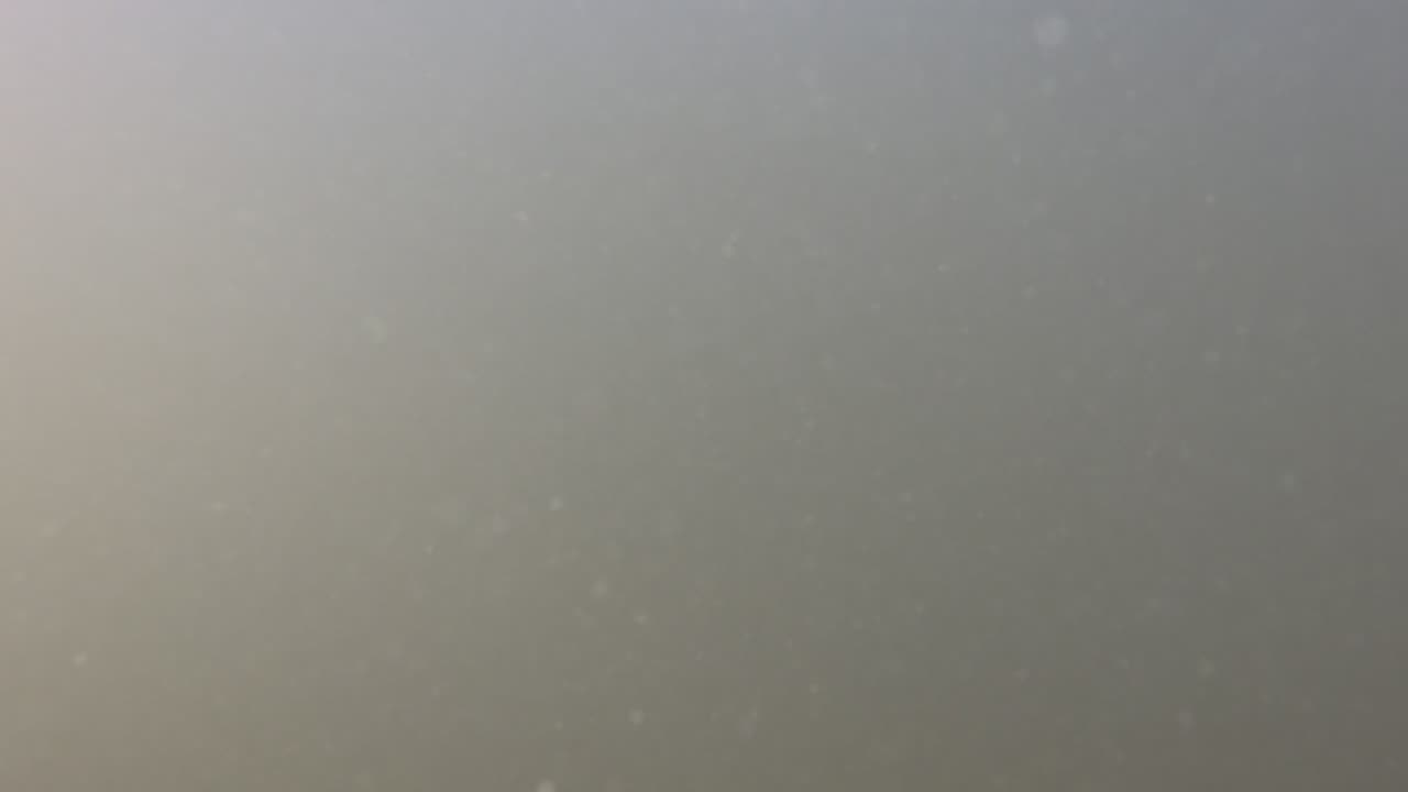 Extreme cloudy underwater