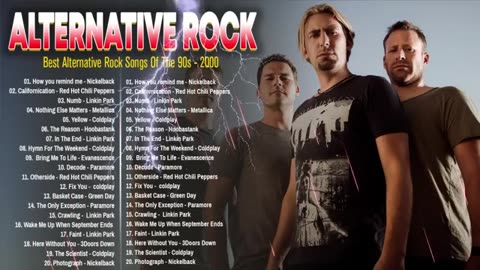 Alternative Rock Of The 90s 2000s