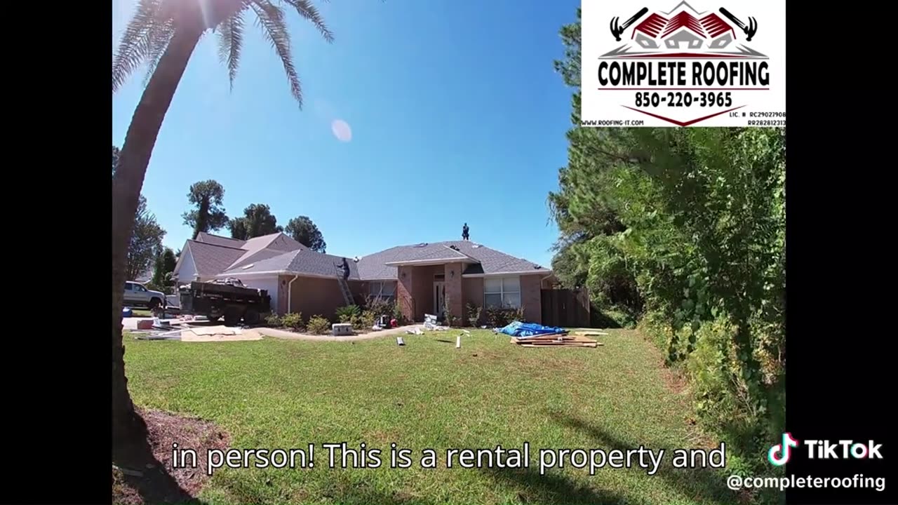 New Roof Installation