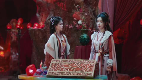 Fan Yue & Bai shuo moonlight mystique the fox queen gives a wedding dress episode 17