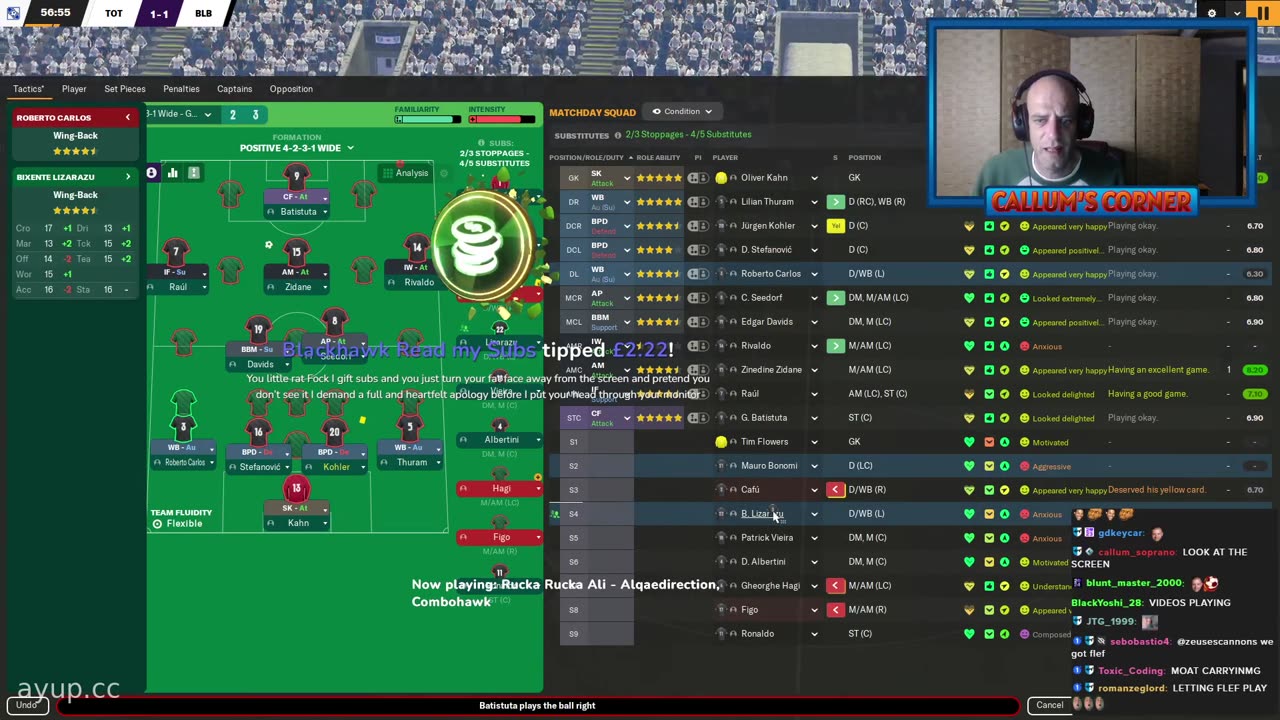 ayupcc - Callum's Corner - 11/04/25 - Friday Football Manager