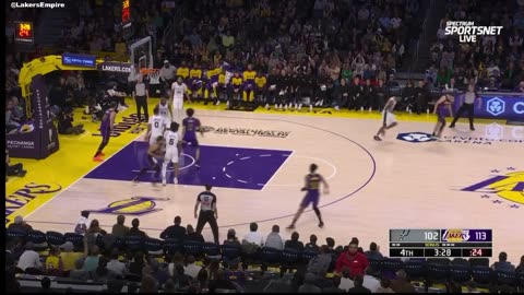 Lakers Team Highlights vs Spurs | March 17, 2025