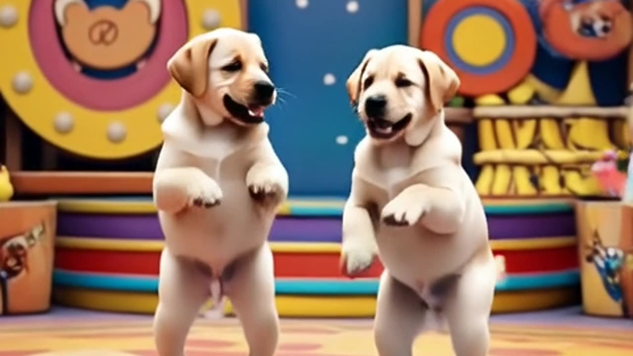 ๐ Dancing Labrador puppies: Your heart will EXPLODE! ๐