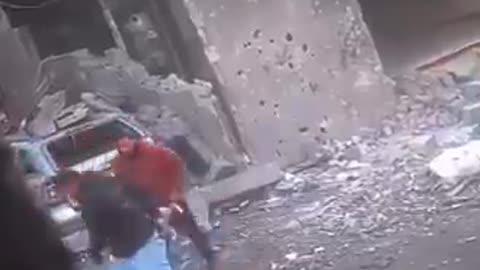 A Palestinian girl transporting a water container was brutally massacred by an Israeli drone