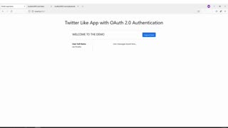 Student Work(Assignment )|CST8277 Assignment 4 output part 2 OOAuth Secure Flow in Java |Algonquin