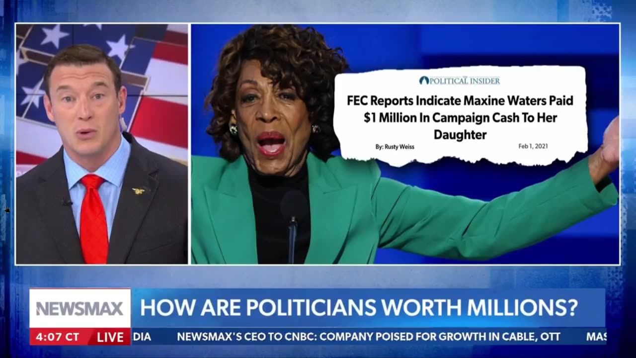 Politicians lining their pockets: "Where do you think that money's going?..'