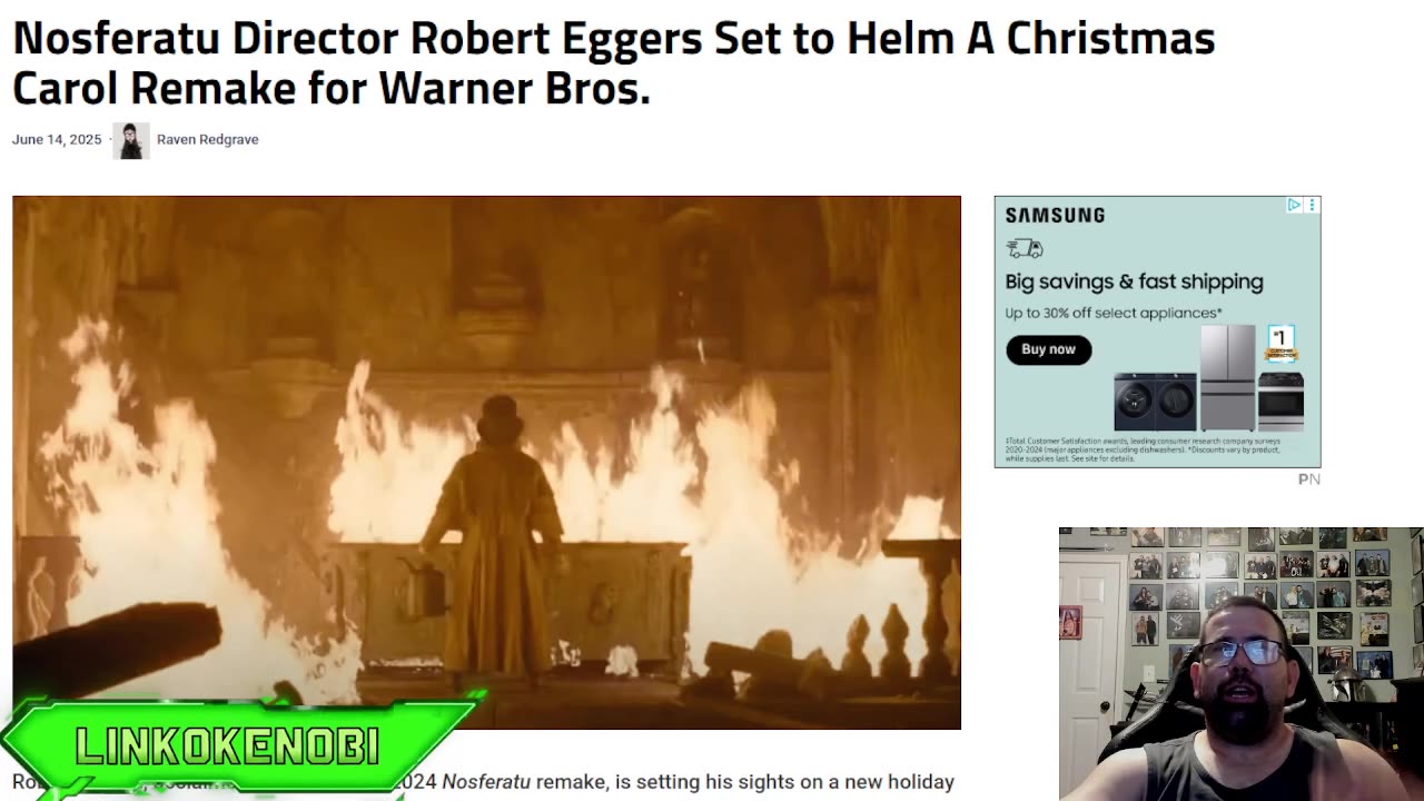 Robert Eggers Helms Christmas Carol Remake
