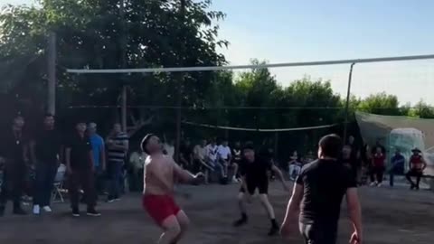 When Volleyball Meets NBA Range 🏐🔥 | Corner 3 Magic!
