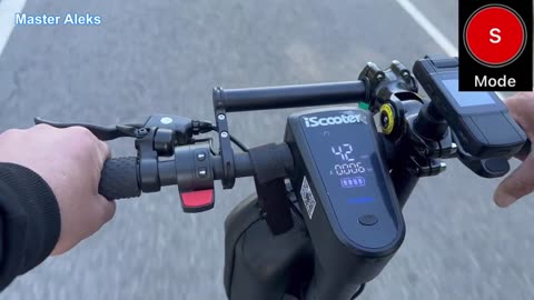 iScooter i10 Max — Speed Test and Overview of All Modes (4 Speeds)