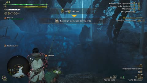 Monster Hunter Wilds mala suerte (y habilidad) pescando
