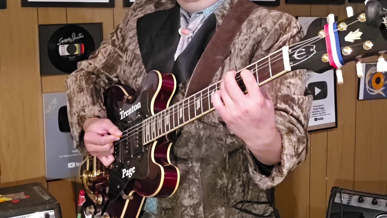 Trent Page plays blues.