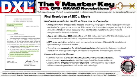 DAVID XRPLION: QFS GOES LIVE! SEC vs RIPPLE LAWSUIT SECRET DEAL SINCE DAY-1 [Must Watch] Trump News